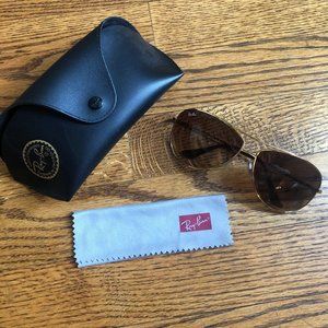 Ray-Ban Sunglasses, Aviator Metal Gradient
